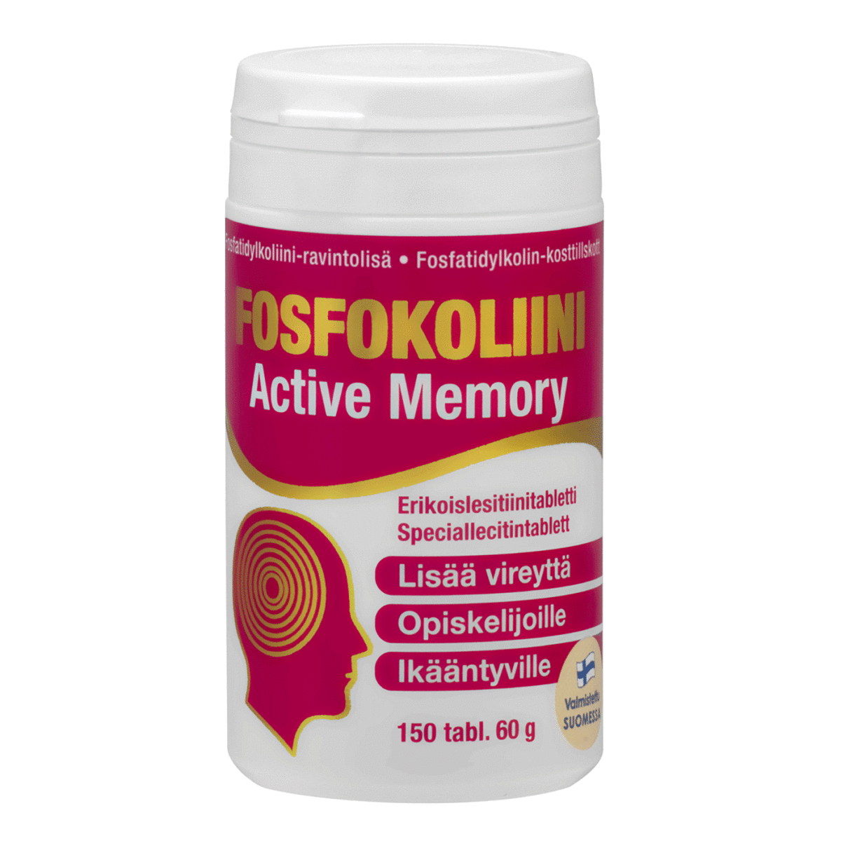 Active Memory, 150 tabl. Finland's Best Vitamins