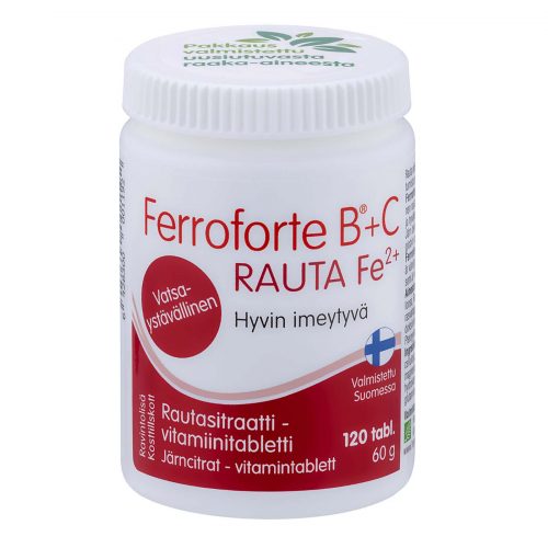 Ferroforte B, C vitamins