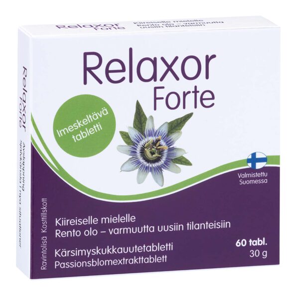 Relaxor forte supplement