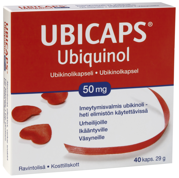 Ubicaps ubiquinol 50 mg