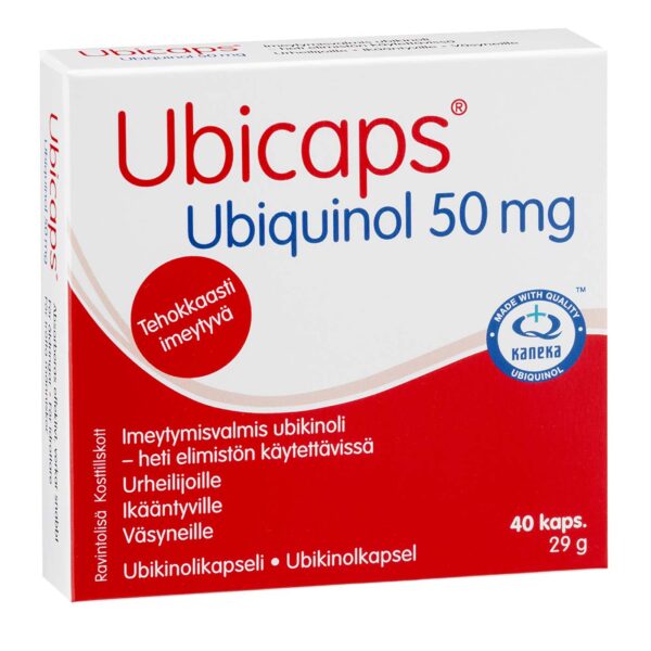 Ubicaps ubiquinol 50mg