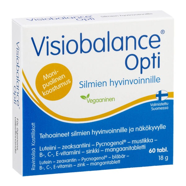 Visiobalance Opti eye care supplement