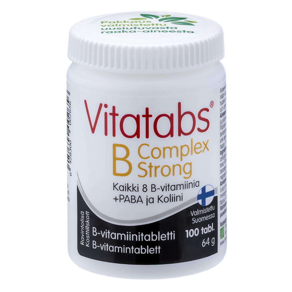 Vitatabs B complex strong