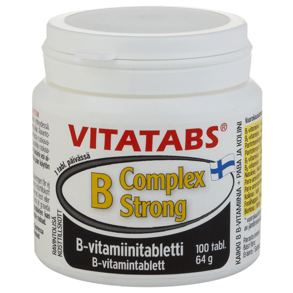 Vitatabs B-complex strong