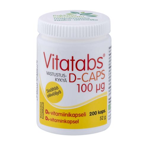 Vitatabs D-caps 100 mcg