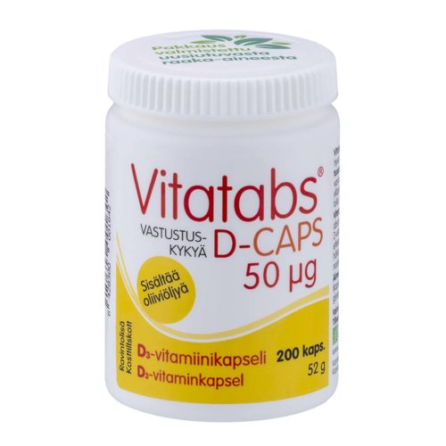 Vitatabs D-caps 50mcg