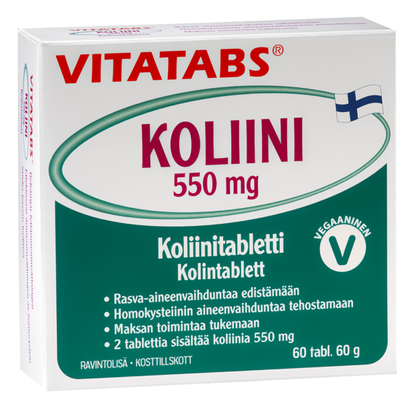 Vitatabs Choline Koliini supplement