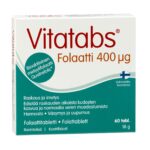 Vitatabs folate 400mg supplement