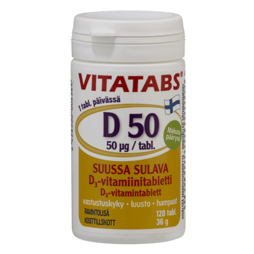 Vitatabs vitamin D 50