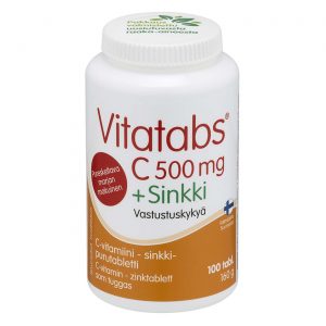 Vitatabs vitamin C plus zinc