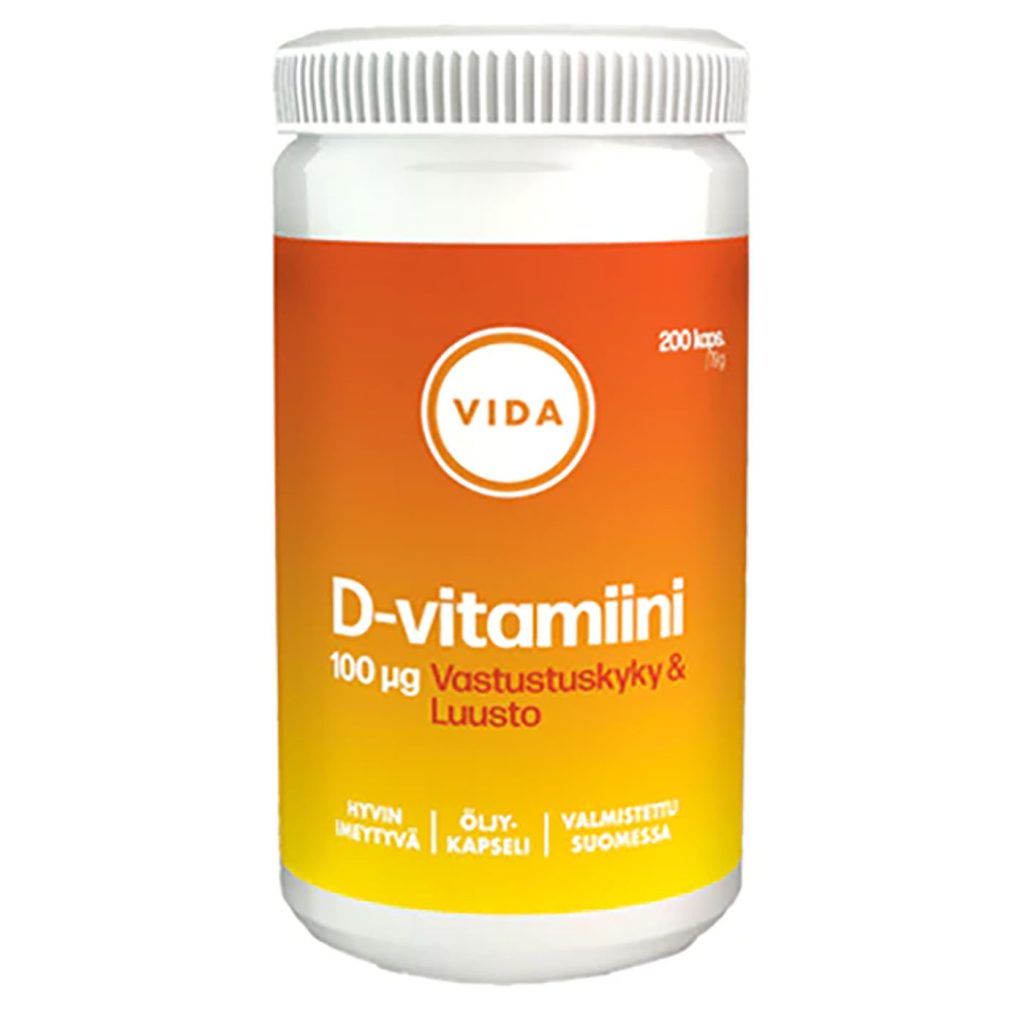 Vida vitamin D 100mkg