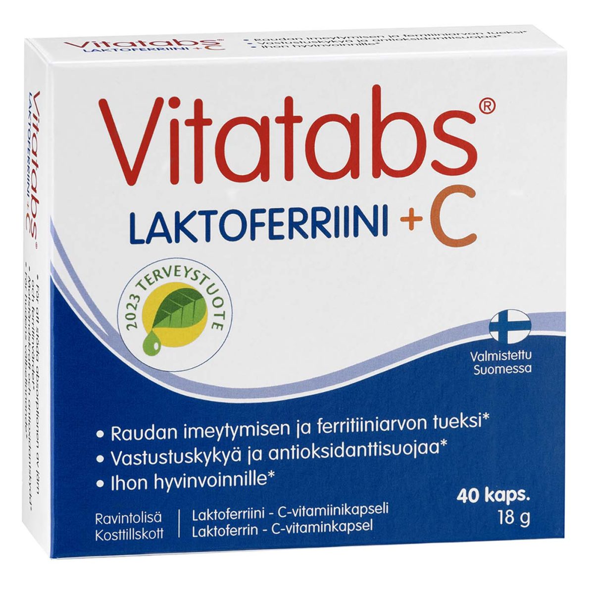 Vitatabs Lactoferrin Vitamin C